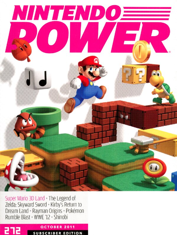 Nintendo Power Issue 272 (October 2011) cover